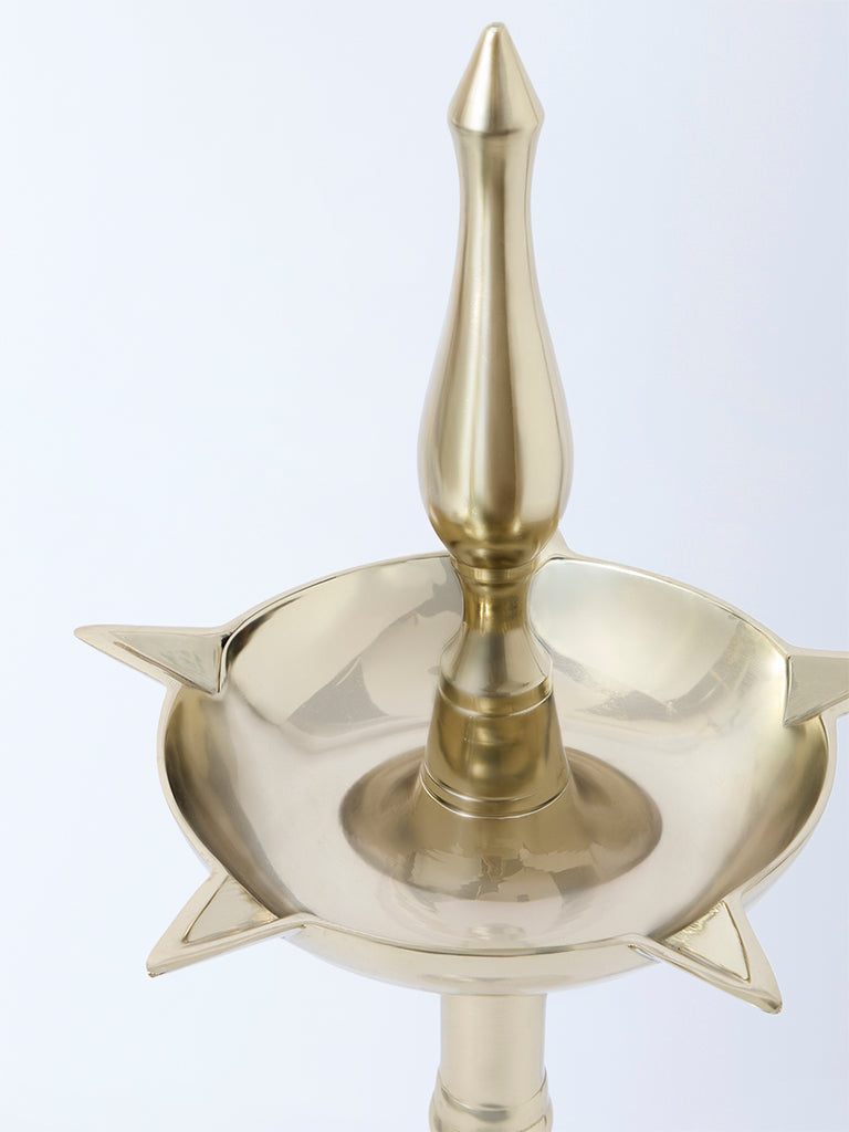 Westside Home Gold Metal Samai Diya