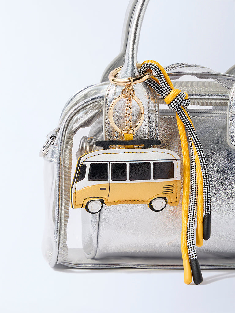 Westside Accessories Yellow Van Bag Charm