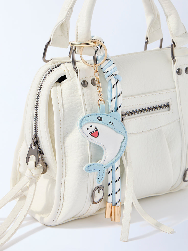 Westside Accessories Blue Dolphin Bag Charm