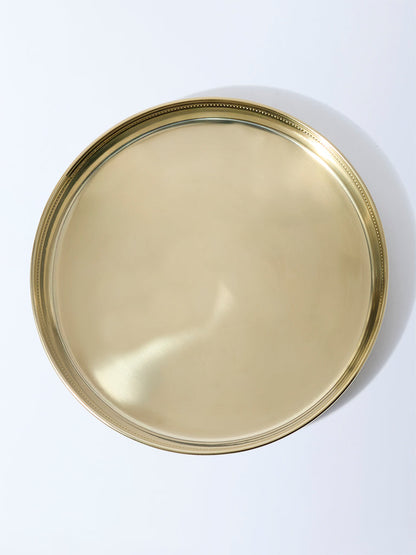 Westside Home Gold Beaded Thali