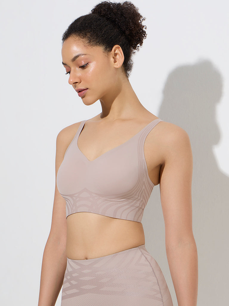 Wunderlove Taupe Padded Shadow Sculpt Bra