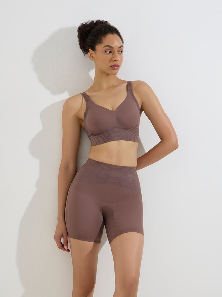 Wunderlove Dark Brown Padded Shadow Sculpt Bra