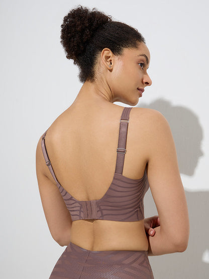 Wunderlove Dark Brown Padded Shadow Sculpt Bra