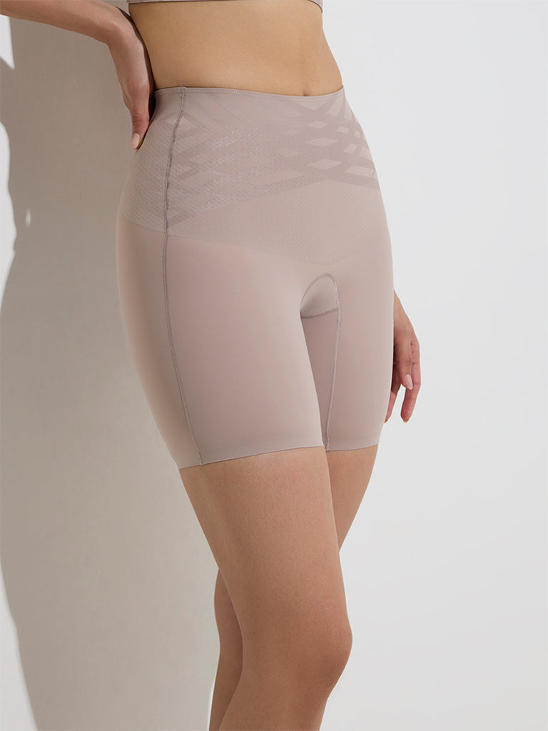 Wunderlove Taupe Shadow Sculpt Shaping Shorts