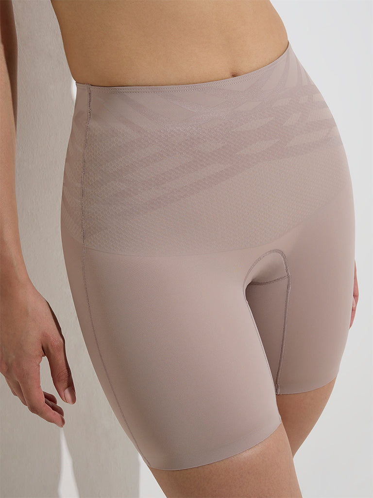 Wunderlove Taupe Shadow Sculpt Shaping Shorts