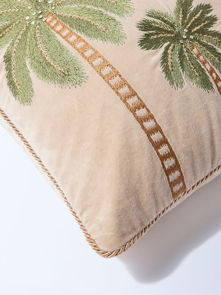 Westside Home Sage Tropical-Inspired Cushion Cover