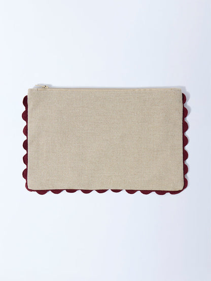 Westside Home Multicolour Elephant Design Pouch
