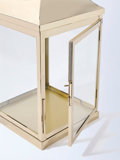 Westside Home Gold Metal Lantern