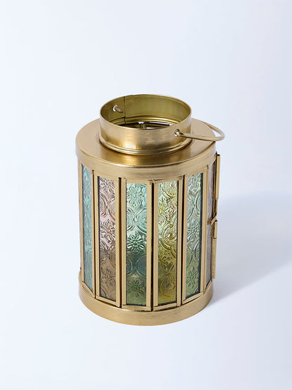 Westside Home Multicolour Glass Lantern