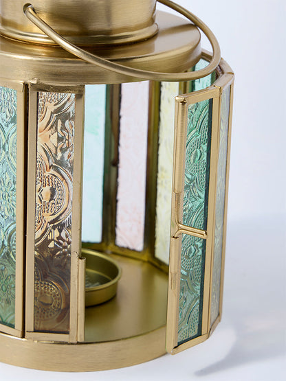 Westside Home Multicolour Glass Lantern