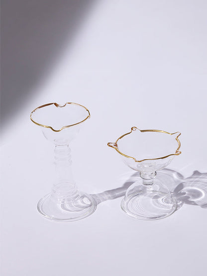 Westside Home Clear Diyas (Set of 2) - Festive Season Gift