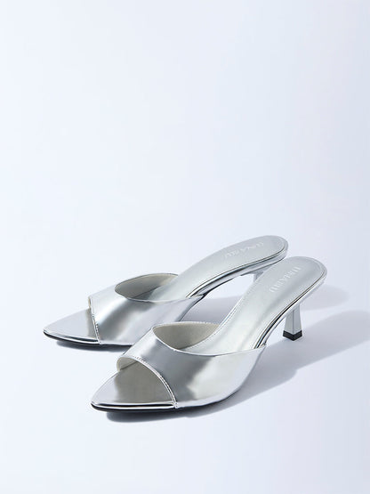 LUNA BLU Silver Sandals