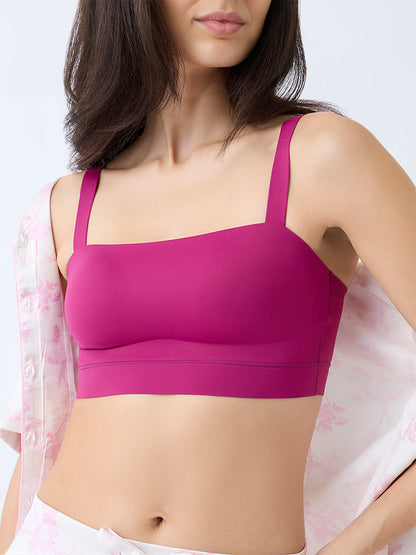 Wunderlove Magenta Solid Underwired Bra
