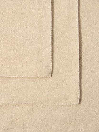 Westside Home Gold Zari Leaf Embroidered Placemat (Set of 4)