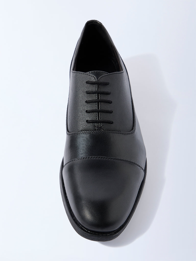 SOLEPLAY Black Oxford Shoes