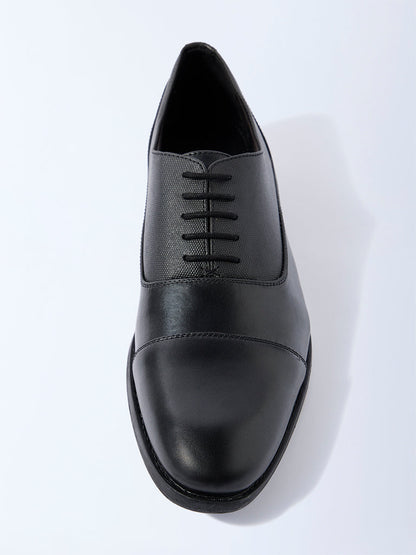 SOLEPLAY Black Oxford Shoes