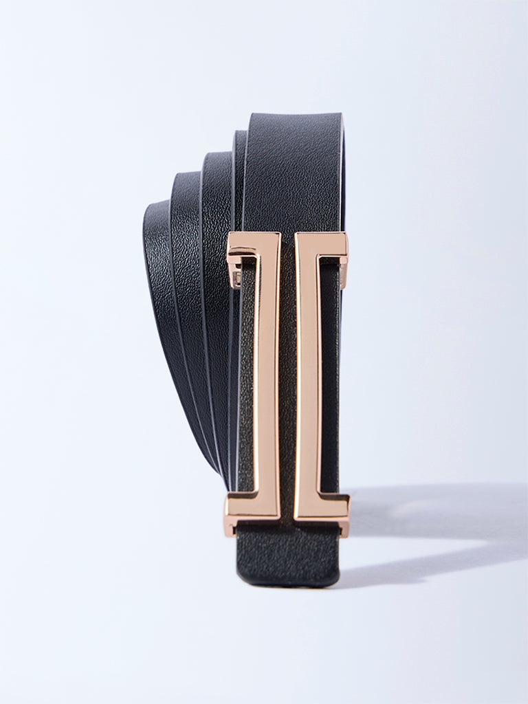 Westside Accessories Black H-Buckle Belt
