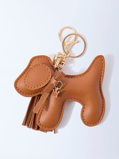 Westside Accessories Brown Dog Bag Charm