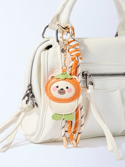 Westside Accessories Off-White Lion Bag Charm
