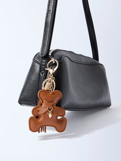 Westside Accessories Brown Teddy Bag Charm