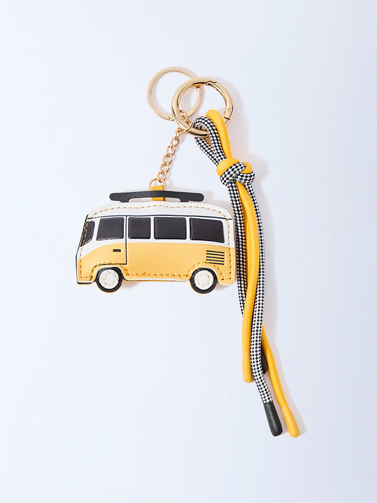 Westside Accessories Yellow Van Bag Charm