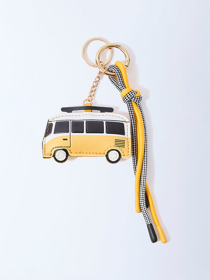 Westside Accessories Yellow Van Bag Charm