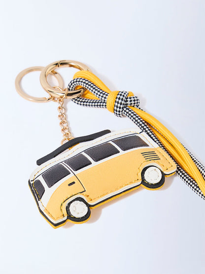 Westside Accessories Yellow Van Bag Charm