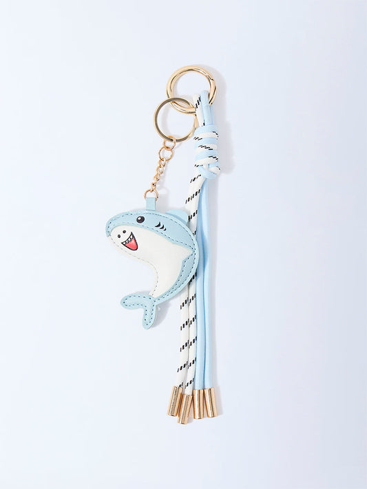 Westside Accessories Blue Dolphin Bag Charm
