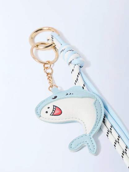 Westside Accessories Blue Dolphin Bag Charm