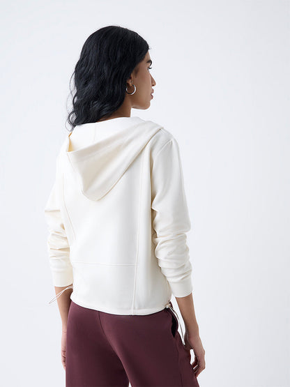 Studiofit Cream Solid Jacket