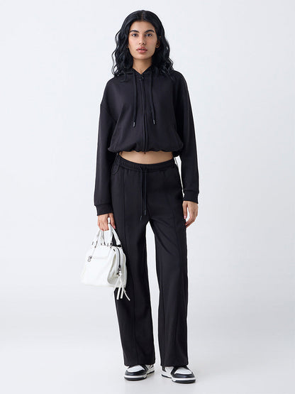 Studiofit Black Solid Jacket