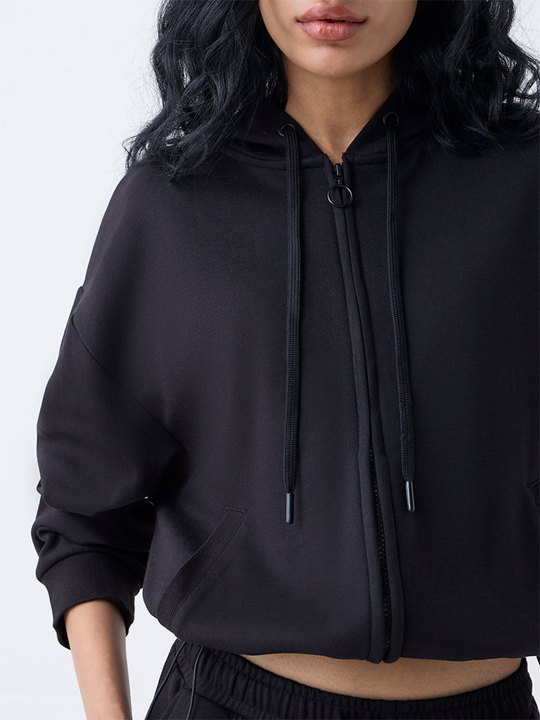 Studiofit Black Solid Jacket
